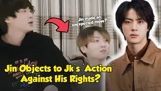 Always been brave for the agency, look at JungKook's shock when Jin did this?!