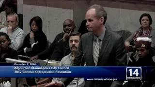 December 7, 2016 Adjourned City Council-Budget Adoption (part 2)