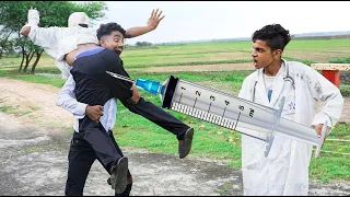 Must Watch Funny Video 2022 Injection Wala Comedy Video Doctor Comedy 2021 Episode-09 MY FAMILY FUN