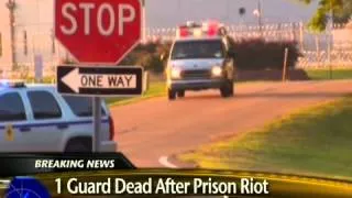 Mississippi prison riot leaves guard dead