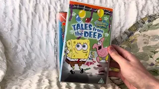 My SpongeBob SquarePants VHS UK Collection (Part 3 of my UK SpongeBob Media Collection)