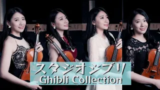 【Relaxing Music】2022 Studio Ghibli Violin Music Collection  - Sleep Music, Study Music, Calm Music