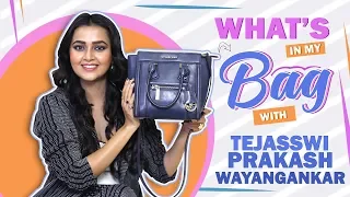 What’s In My Bag With Tejasswi Prakash Wayangankar | Bag Secrets Revealed