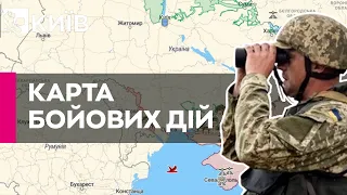 🔥🔥 Карта бойових дій станом на 26 вересня