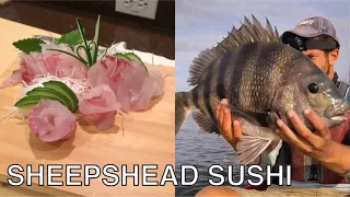Catch & Cook : SHEEPSHEAD SUSHI