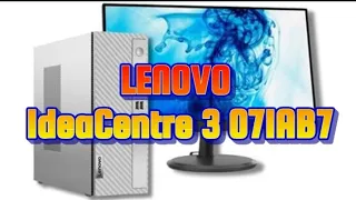 Lenovo IdeaCentre 3 07IAB7 - Unboxing, Disassembly and Upgrade Options