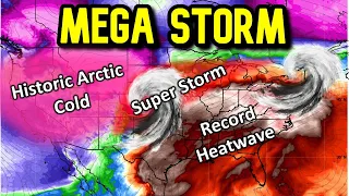 A Mega Winter Storm Is Coming - Feet Of Snow, Blizzards, Severe Weather & More