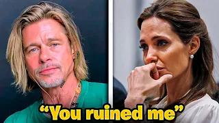 Brad Pitt Reveals How Angelina Jolie RUINED His Career...