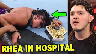 Rhea Ripley in Hospital After Injury at WWE Elimination Chamber 2024 as Dominik Mysterio is Shocked