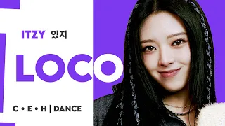 ITZY 'LOCO' Dance Distribution (Center + Edge + Hidden)