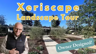 A Water Efficient Front Yard Landscape Tour | Xeriscape Landscaping Ideas