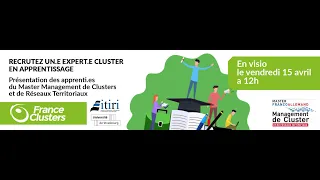 RECRUTEZ un.e EXPERT.E CLUSTER en apprentissage