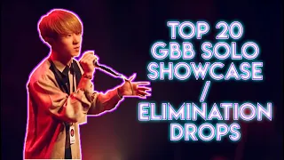 Top 20 GBB Solo Showcase/Elimination Drops!