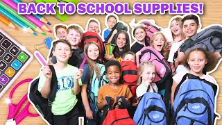 School Supplies For 14 Kids! | Home-school Supplies! | Back To School 2020!