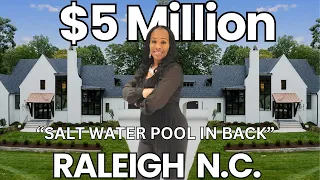 $5 Million | Empty House Tour| New Construction | Luxury Home Tour| (Amazing Pool In Back)