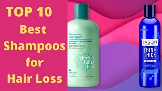 Top 10 Best Shampoos for Hair Loss | Best Hair Loss Shampoo for Women and Men