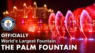 The Palm Fountain Dubai | Pointe fountain Dubai | world's Largest Fountain  Dubai fountain show 2022