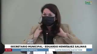 SESIÓN CONCEJO MUNICIPAL/ MIÉRCOLES 6 DE ABRIL 2022