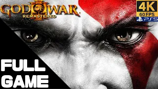 GOD OF WAR 3 REMASTERED PS5 Full Walkthrough Gameplay – 4K/60FPS No Commentary