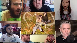 HANNES DEATH. EREN USES THE COORDINATE! ATTACK ON TITAN 2X12 FINALE REACTION MASHUP