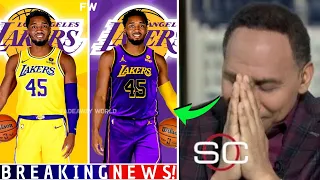 Stephen A. GOES CRAZY as Woj Reveals Lakers Blockbuster Trade Proposal for Donovan Mitchell #nba