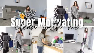 TWO DAY CLEAN WITH ME | EXTREME CLEANING MOTIVATION | LAUNDRY MOTIVATION | GET IT ALL DONE 2021