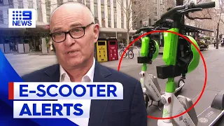 Why e-scooters are going to start 'shouting' at Melbourne riders | 9 News Australia