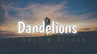 Dandelions - Ruth B. | (Slowed+Reverb) | Lofi Bliss
