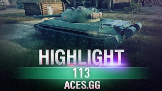 Пустынный воин! 113 в World of Tanks!