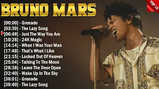 Bruno Mars Greatest Hits 2024 Collection - Top 10 Hits Playlist Of All Time