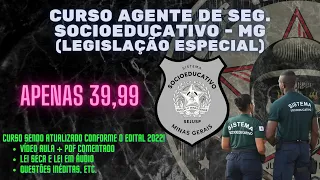 CURSO ASES NO ASFALTO - AGENTE DE SEGURANÇA SOCIOEDUCATIVO