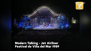 Modern Talking - Jet Airliner - Festival Internacional de la Canción de Viña del Mar 1989