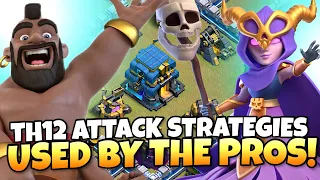 These TH12 Attack Strategies WIN CHAMPIONSHIPS! Best TH12 Attack Strategies | Clash of Clans