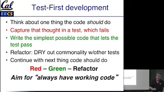 8.1 — FIRST, TDD, and Red–Green–Refactor