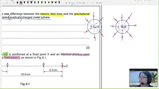 A2 17.4b FM17 P42 Q6 Sketching Resultant E-field | A2 Electric Fields | CAIE A Level 9702 Physics