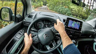 Citroen Berlingo III XL ( 1.5 BlueHDi 131 HP ) | POV Test Drive #614 Joe Black