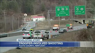 Officer-involved shooting in Floyd County