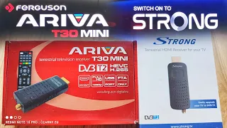 💥 Ferguson Ariva T30 Mini 🆚 Strong SRT82 ✅ DVB-T2 Tuner H.265 HEVC 👍💥