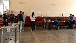 Голосование в Славянске