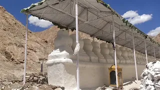 Lets Visit 108 Holy Stupas🙏 Near Kyungyam Village || Changthang ||