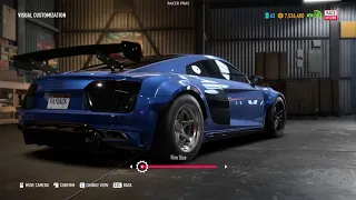 Audi R8 V10 Plus Race Customization - Need for Speed Payback