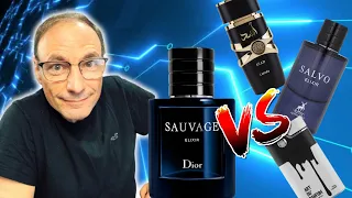 Dior SAUVAGE Elixir VS Lattafa Asad - Maison Alhambra Salvo Elixir - Armaf Art Du Parfum