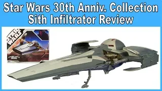 Star Wars 30th Anniversary Collection Sith Infiltrator Review