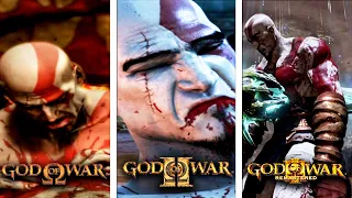 God Of War- Everytime Kratos Died (All Kratos Death Scenes GOW 1,2,3 ) 1080p 60fps