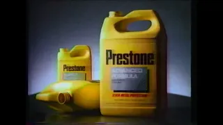 1987 Prestone Anti Freeze Retro TV Commercial Ad