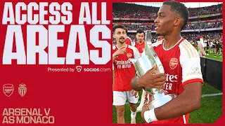 ACCESS ALL AREAS | Arsenal vs AS Monaco (1-1, 5-4 on pens) | Pre-season penalty shoot-out drama!