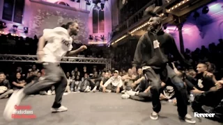 BOUBOO vs FRANKY DEE  1st round battles Hiphop Forever 2014