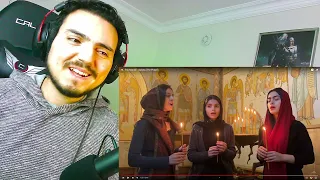 Trio Mandili - Galoba (The Prayer) Reaction