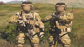 ARMA 3 MILSIM gameplay - JTACing and Commanding