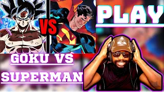 Goku VS Superman Isn’t A Fair Fight Reaction @TheActualCaptain